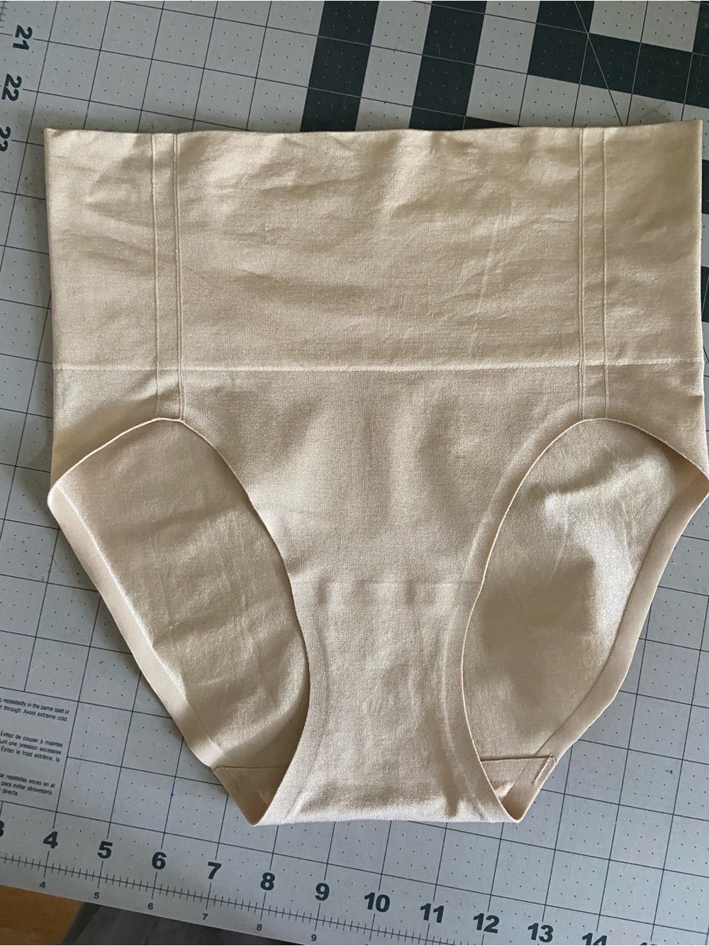 Wacoal Large L High-Rise slimming Elastized Briefs Panties in Nude